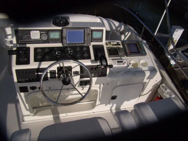 Slide: The Image of Silverton 37 Convertible w/ Twin 350 HP Yanmars - MUST SELL ! 1995 - 2