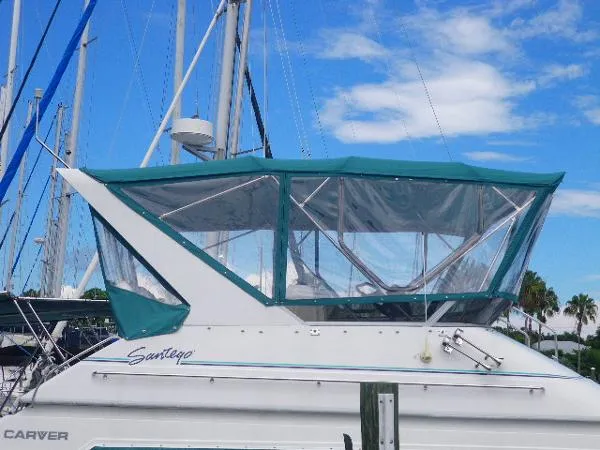 Slide: The Image of Carver Yachts 380 Santego 1995 - 1