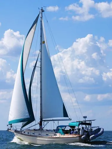 Slide: The Image of Island Packet 40 Cutter Rig 1998 - 0