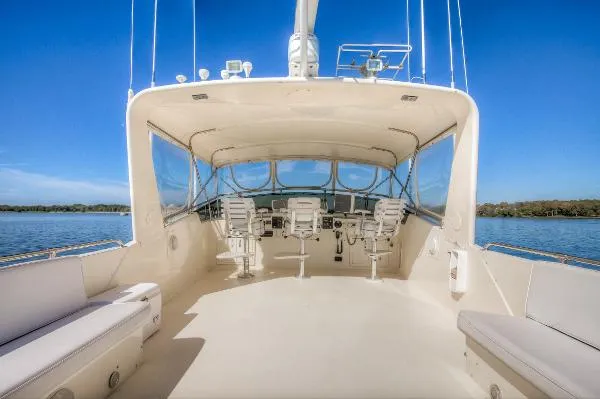 Slide: The Image of Hatteras Cockpit Motor Yacht 1986 - 7