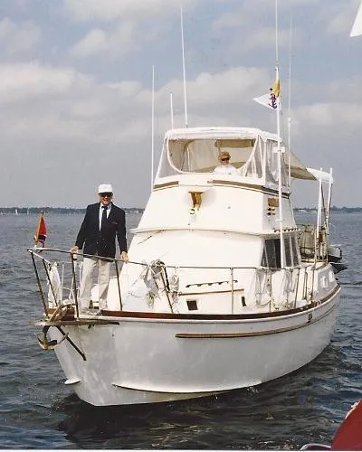 Slide: The Image of Gulfstar 36 Mark II Trawler 1975 - 1