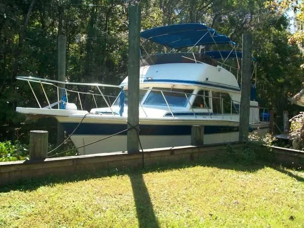 Slide: The Image of Chris-Craft 380 Corinthian 1984 - 1