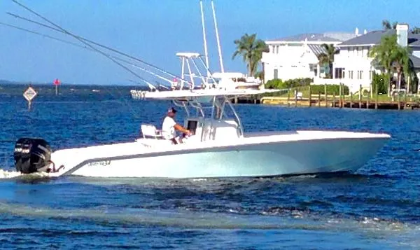 Slide: The Image of Venture 34 Center Console Re-power 2012 2005 - 0