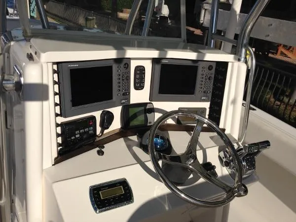 Slide: The Image of Venture 34 Center Console Re-power 2012 2005 - 4