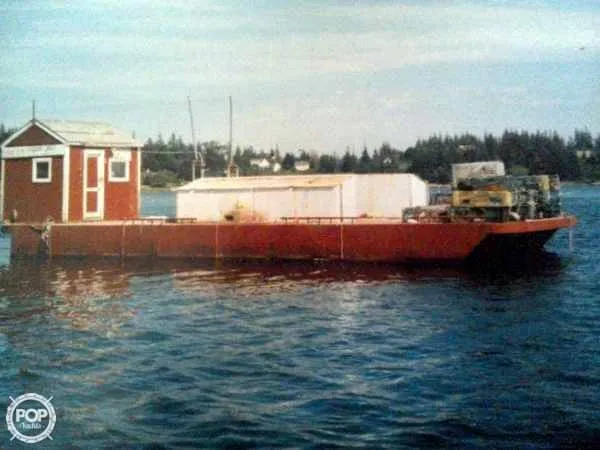 Slide: The Image of Corten Steel 20' x 52' Barge 1994 - 1