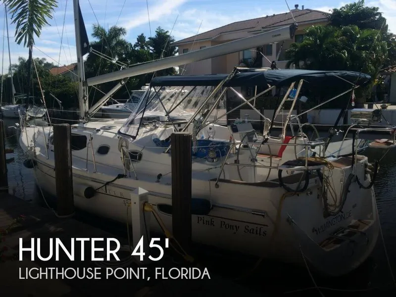 Slide: The Image of Hunter 45 Deck Salon 2012 - 0