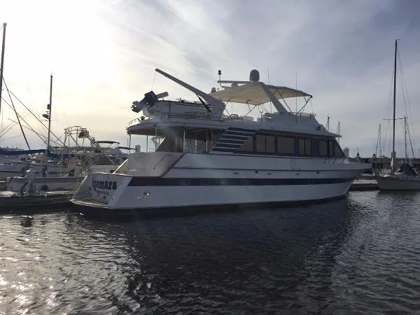 Slide: The Image of DeFever 68 Aft Cockpit Motoryacht 1993 - 2