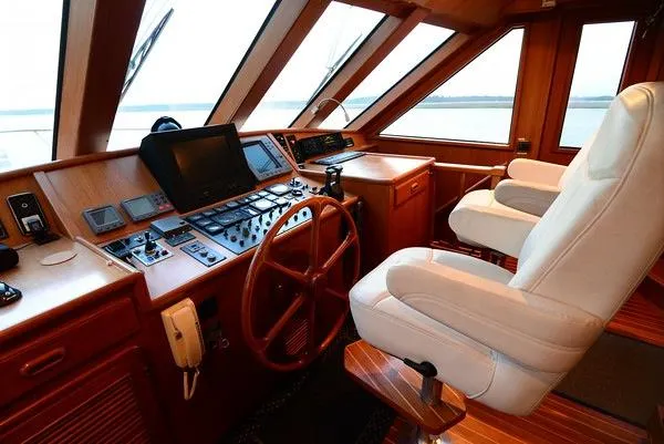 Slide: The Image of DeFever 68 Aft Cockpit Motoryacht 1993 - 8