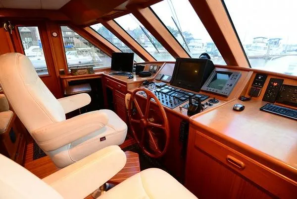 Slide: The Image of DeFever 68 Aft Cockpit Motoryacht 1993 - 9