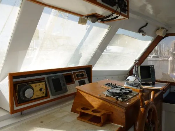 Slide: The Image of Rough Water Pilothouse Motor Yacht 1983 - 11
