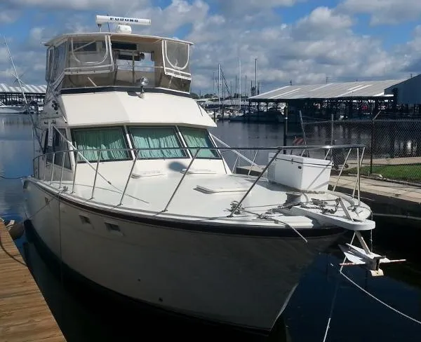 Slide: The Image of Hatteras 43 Convertible Sportfisherman 1979 - 1
