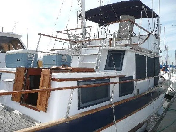 Slide: The Image of Marine Trader Double Cabin Trawler 1977 - 3