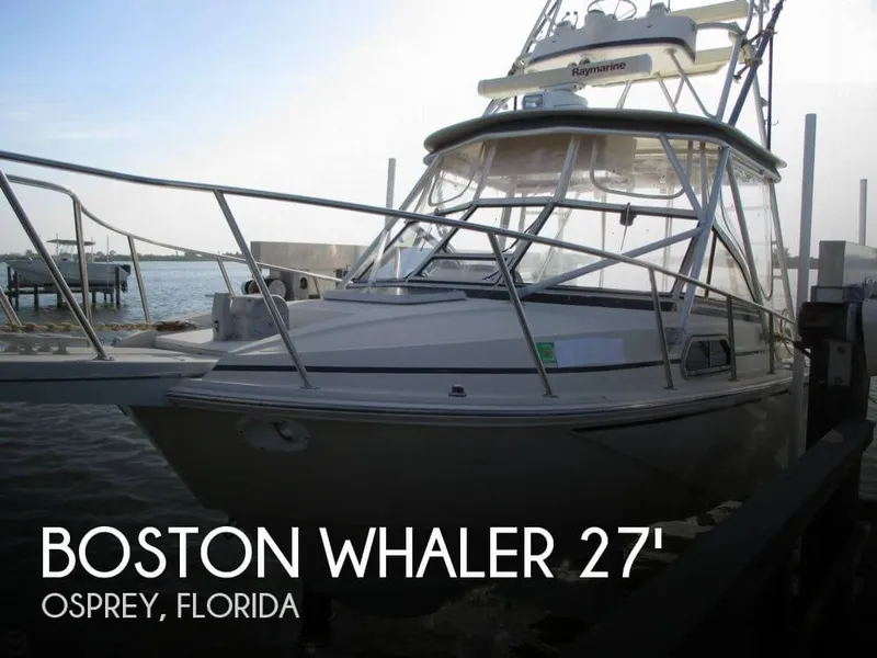 Slide: The Image of Boston Whaler 27 Cuddy 1989 - 0
