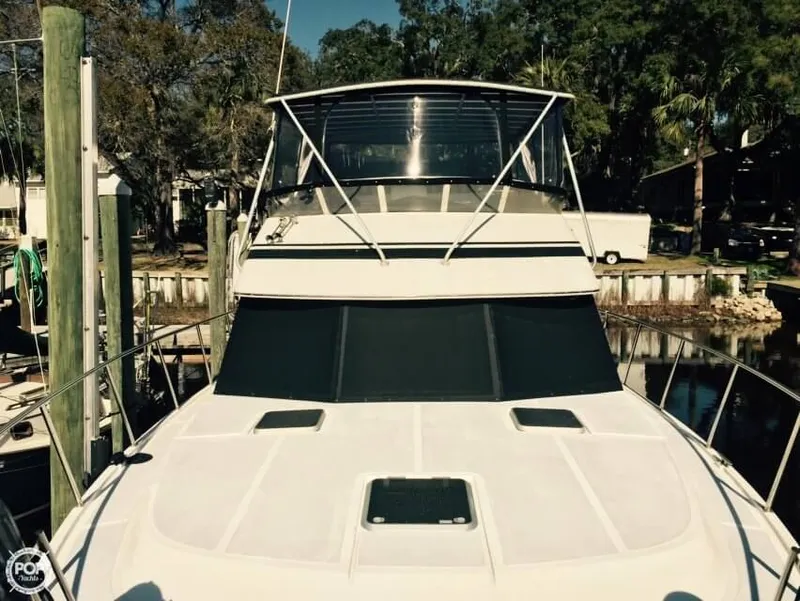 Slide: The Image of High-Tech Yachts 51 Cockpit Motor Yacht 1989 - 11