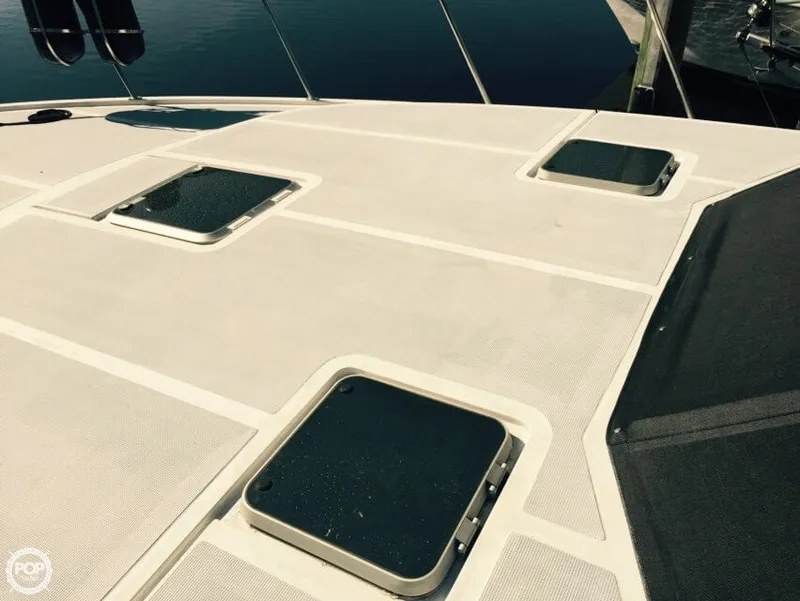 Slide: The Image of High-Tech Yachts 51 Cockpit Motor Yacht 1989 - 2