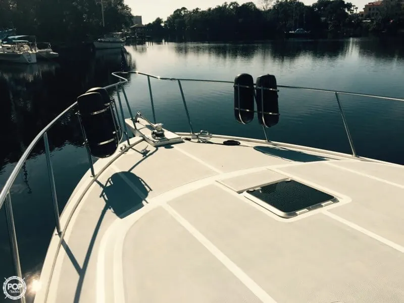 Slide: The Image of High-Tech Yachts 51 Cockpit Motor Yacht 1989 - 4