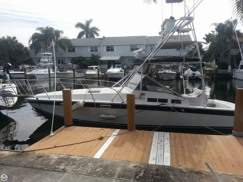 Slide: The Image of Vessel Marine 30 Sportfisherman 1986 - 1