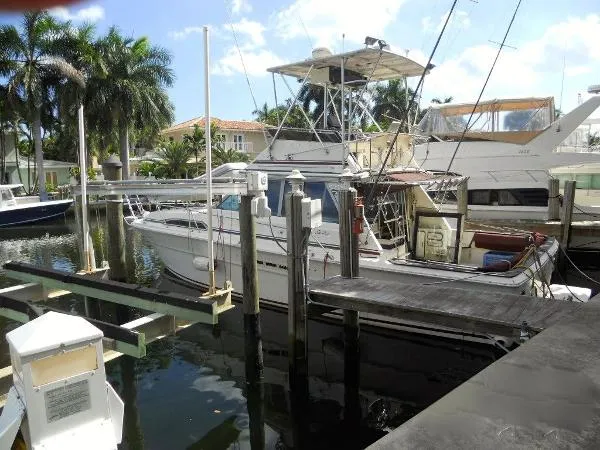 Slide: The Image of Sea Ray 390 Sedan Bridge 1984 - 3