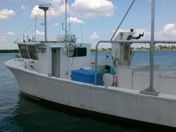 Slide: The Image of #1 Key West Commercial Lobster / Crabber /Fishing 1976 - 1