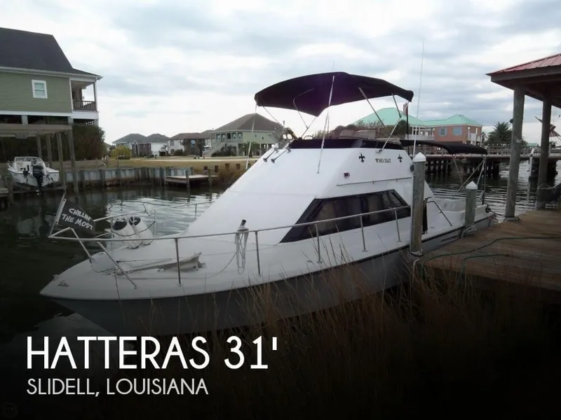 Slide: The Image of Hatteras 31 Sportfish Flybridge 1975 - 0