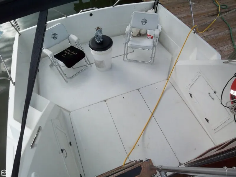 Slide: The Image of Hatteras 31 Sportfish Flybridge 1975 - 4