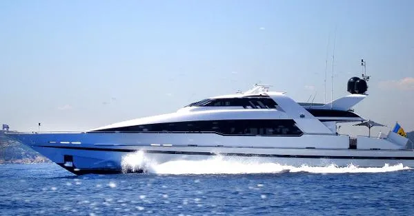 Slide: The Image of Norship Flybridge Motor Yacht 1994 - 0