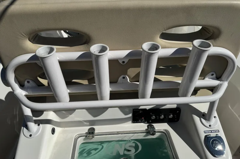 Slide: The Image of Yamaha display screen on 2022 NauticStar 2602 Legacy boat dashboard. - 41