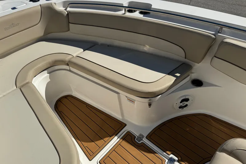 Slide: The Image of NauticStar 2602 Legacy 2022 boat deck with integrated measuring ruler. - 60