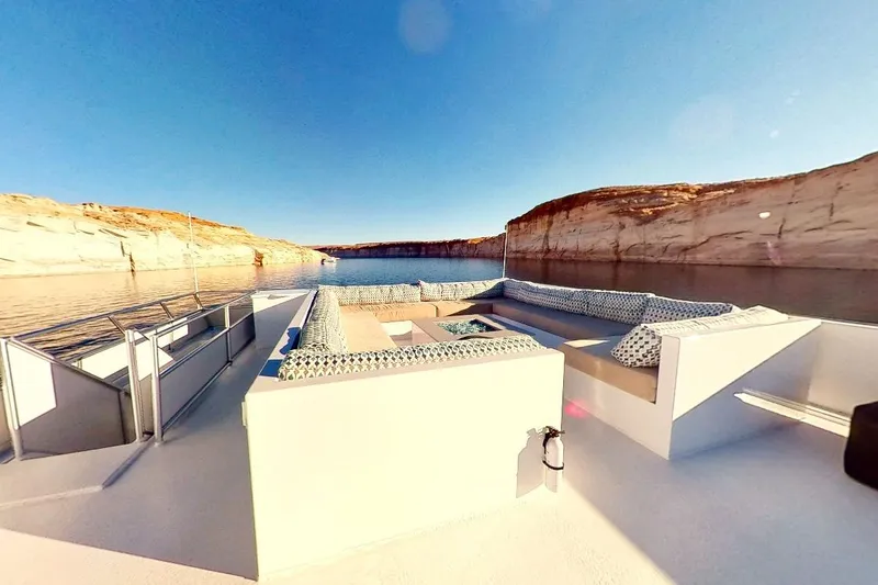 Slide: The Image of Luxurious Adonia Radiance Share #3 houseboat with scenic canyon view, 2022 model. - 34