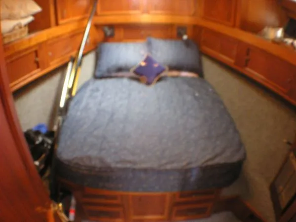 Slide: The Image of Cockpit of a 1987 Egg Harbor Sportfisher boat. - 12
