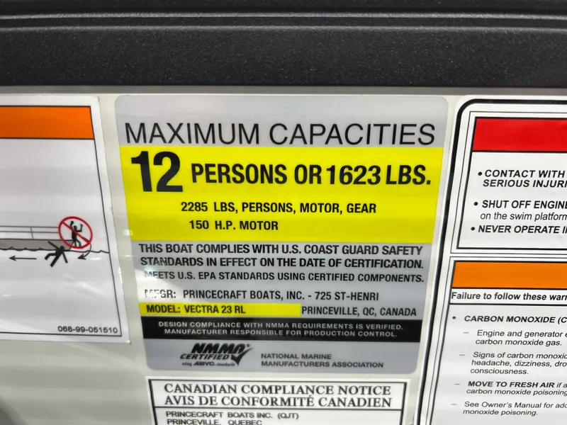 Slide: The Image of Princecraft Vectra 23 RL 2026 - 15