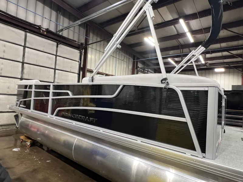 Slide: The Image of Princecraft Vectra 21 Quad Lounge Pontoon & Mercury 4-Stroke EFI 2026 - 26