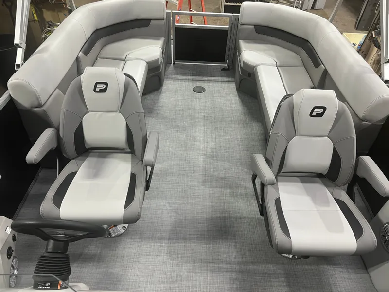 Slide: The Image of Princecraft Vectra 21 Quad Lounge Pontoon & Mercury 4-Stroke EFI 2026 - 5