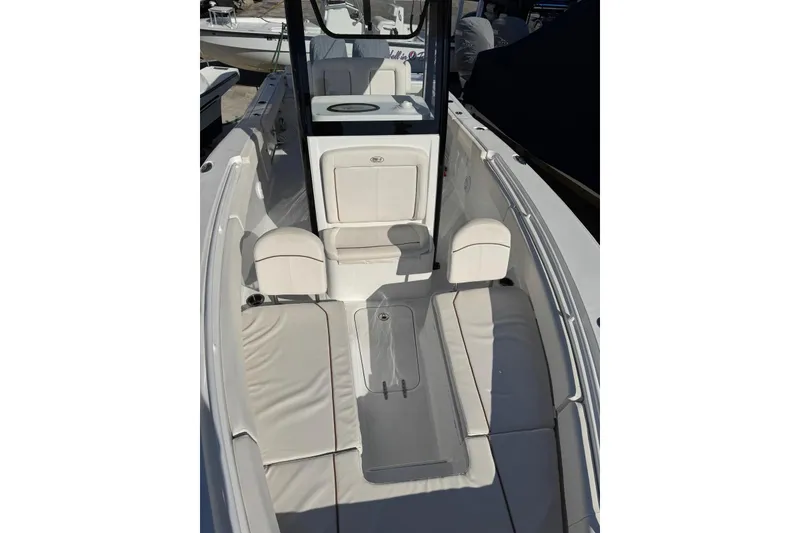 Slide: The Image of 2022 Sea Hunt Gamefish 27 Forward Seating, showcasing spacious and comfortable interior design. - 12
