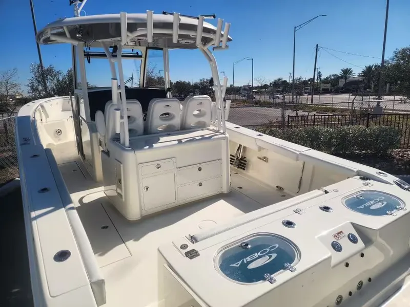 Slide: The Image of Cobia 350 Center Console 2026 - 8