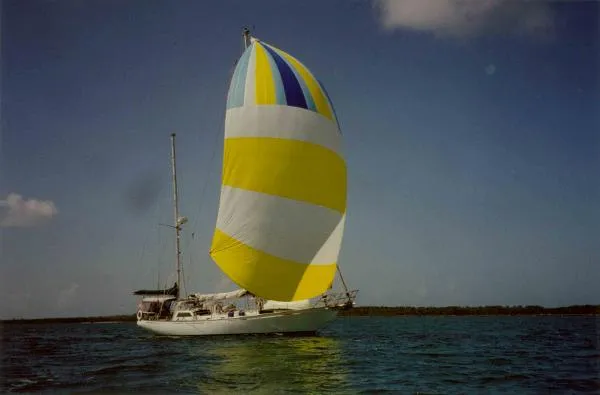 Slide: The Image of Mar Dulce Steel Pilothouse Ketch Sailboat 1985 - 3