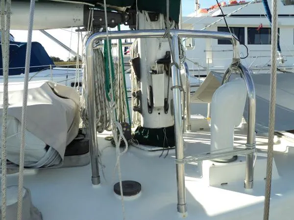 Slide: The Image of Mar Dulce Steel Pilothouse Ketch Sailboat 1985 - 9