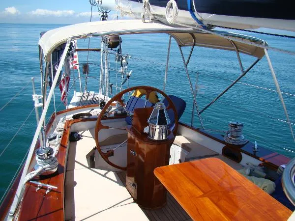 Slide: The Image of Custom Marine schooner 1995 - 2