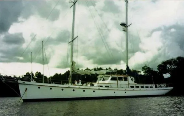 Slide: The Image of Ortholan Argentina Classic Motorsailer Ketch 1939 - 0