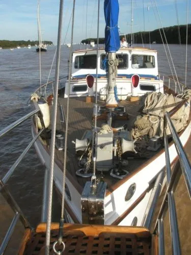 Slide: The Image of Ortholan Argentina Classic Motorsailer Ketch 1939 - 1