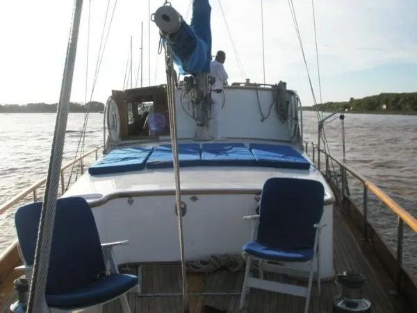 Slide: The Image of Ortholan Argentina Classic Motorsailer Ketch 1939 - 2