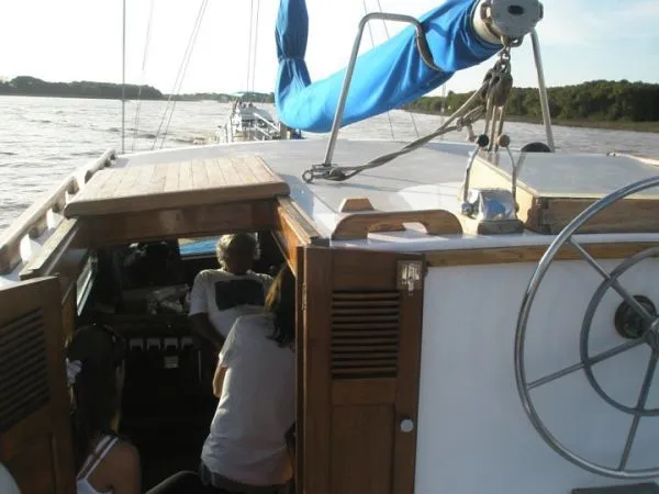 Slide: The Image of Ortholan Argentina Classic Motorsailer Ketch 1939 - 4
