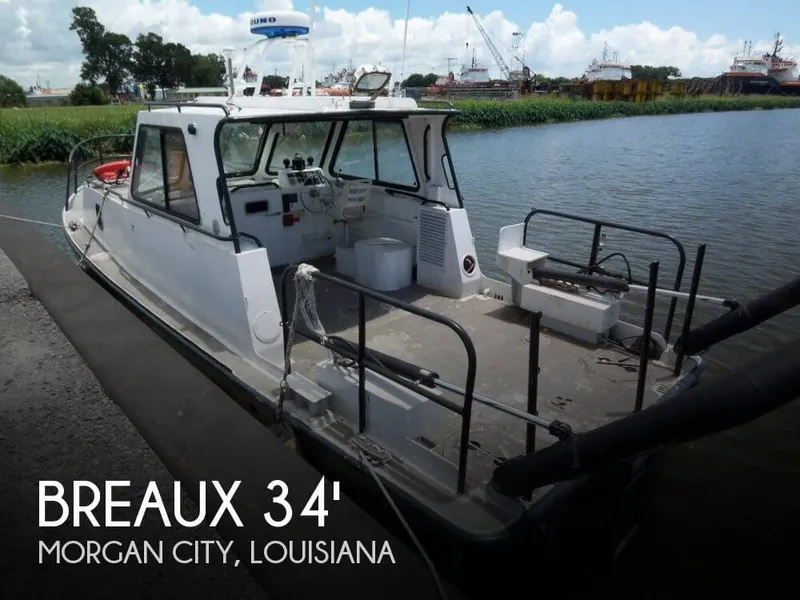 Slide: The Image of Breaux 34 Aluminum Research Vessel 2004 - 0