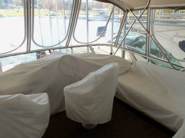Slide: The Image of Sea Ray 420 Aft Cabin 1996 - 10