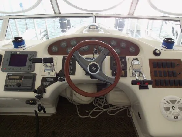 Slide: The Image of Sea Ray 420 Aft Cabin 1996 - 11