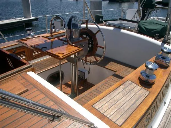 Slide: The Image of Spindrift Yachts Center Cockpit 1983 - 9