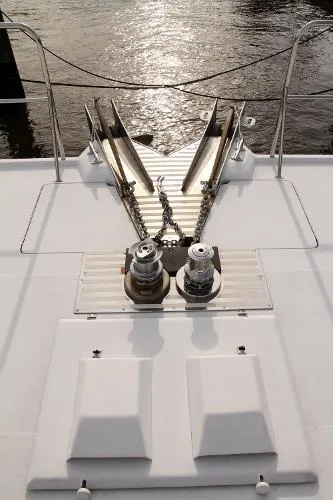 Slide: The Image of Malcolm Tennant Power Cat 1999 - 3