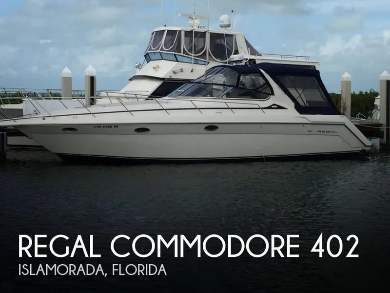 Slide: The Image of Regal Commodore 402 1998 - 0