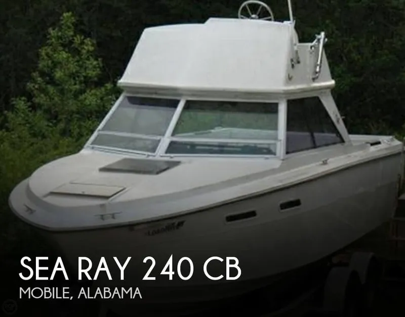 Slide: The Image of Sea Ray 240 CB 1979 - 0