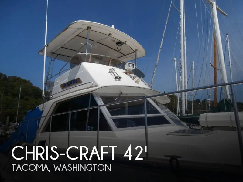 Slide: The Image of Chris-Craft 42 Sport Fisher 1968 - 0